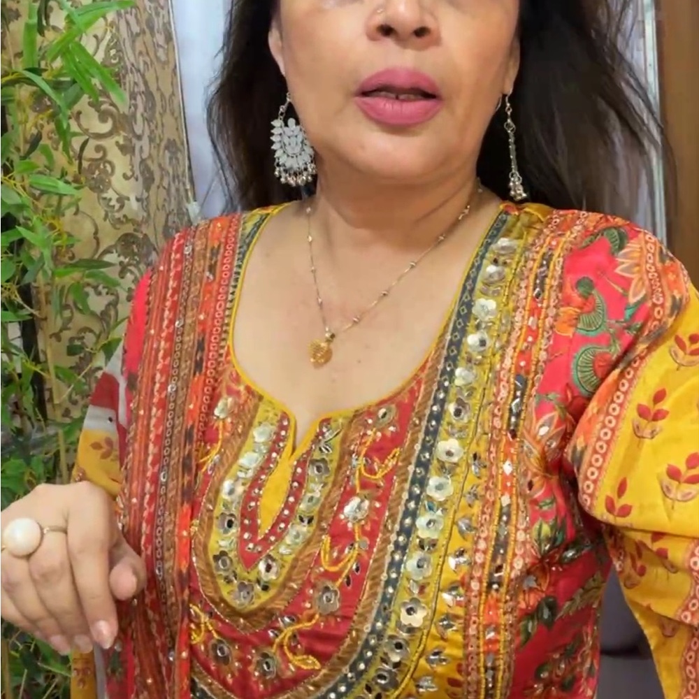 Vibrant Embellished Kurta